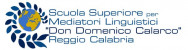Logo Scuola Superiore per Mediatori Linguistici  DON DOMENICO CALARCO di Reggio Calabria